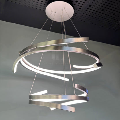 Brogan Chandelier – Chrome - Hanging Lights from TL Home