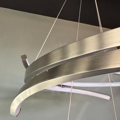 Brogan Chandelier – Chrome - Alternate View