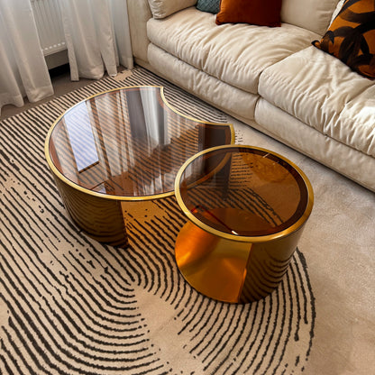 Bronte Coffee Table – Gold - Alternate View
