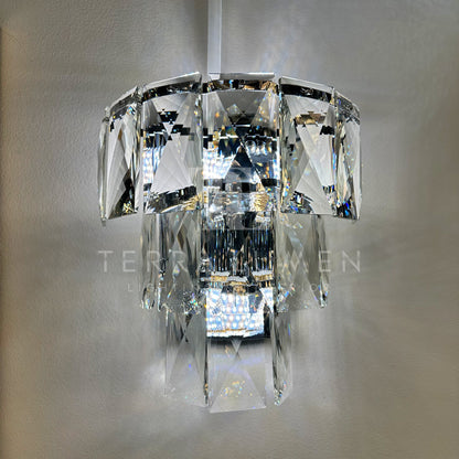 Clarity Wall Light – Chrome - Alternate View