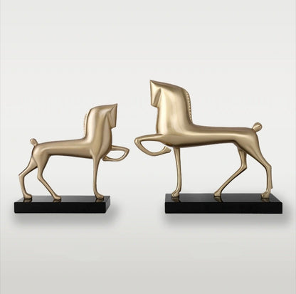 Horse Ornament – Copper & Marble - Home Accessories from TL Home