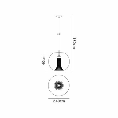 Cros Round Pendant Light