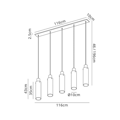 Fred Slim Linear Pendant