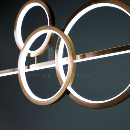 Frazer Pendant – Gold - Size and Dimensions