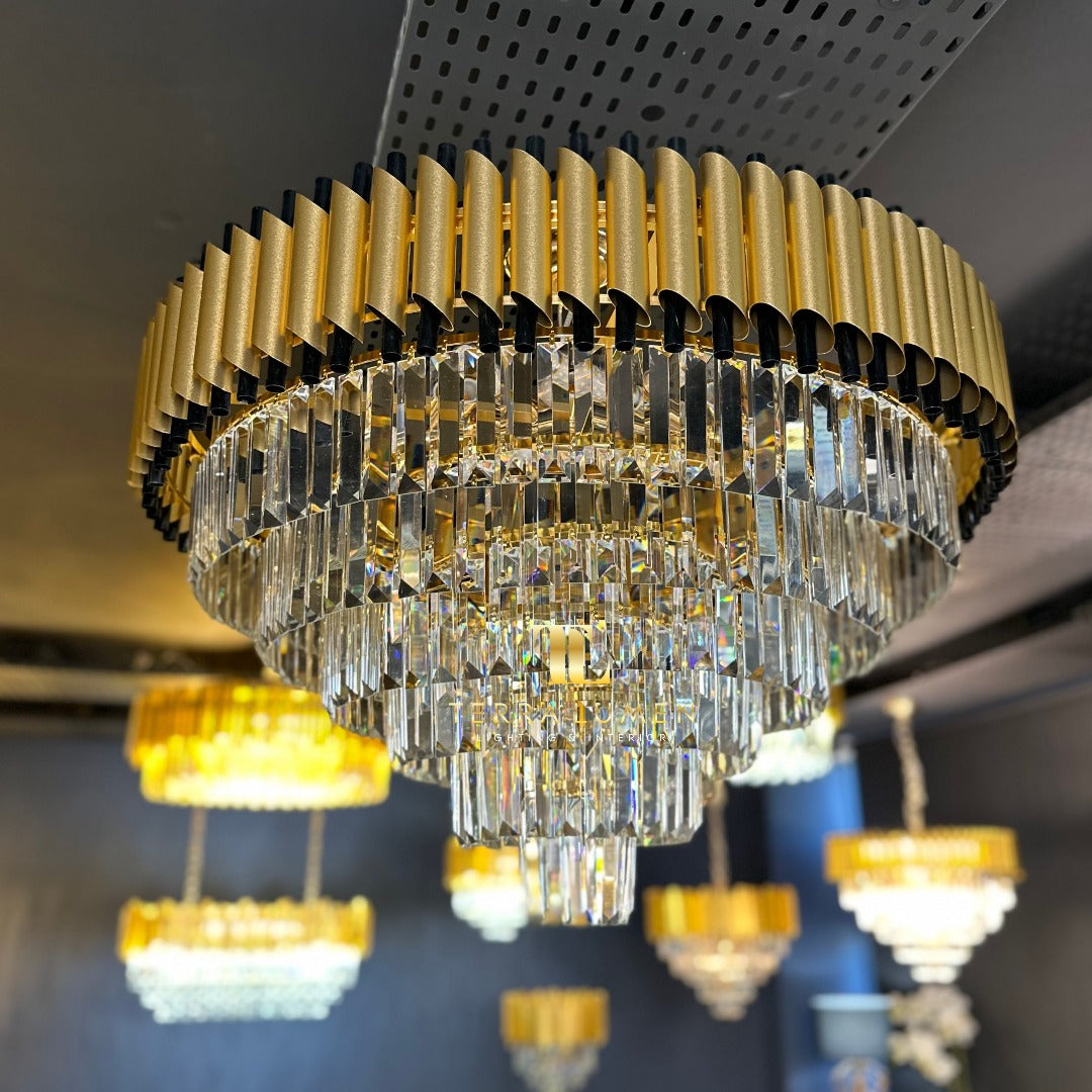 Maddison Round Hanging Chandelier