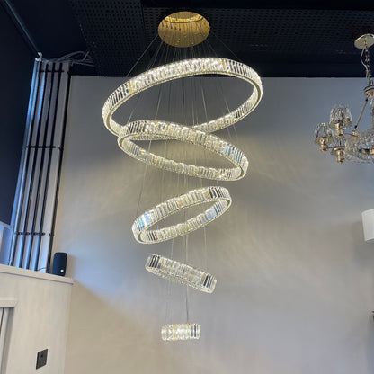 Arabella Chandelier – Five Ring - Detail Shot