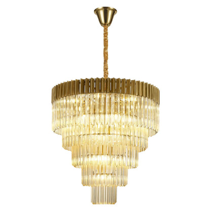 Veladoré Large 5 Tier Chandelier - Detail Shot