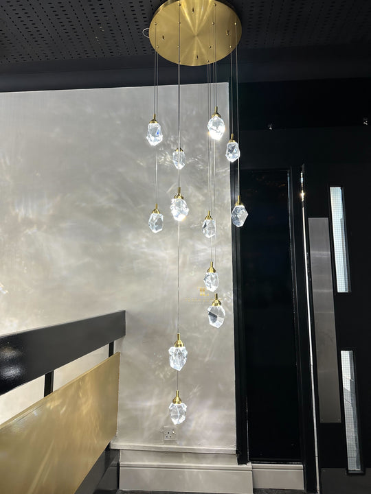 Crystallite 12-Pendant Chandelier