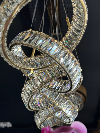 Halo Chandelier – Linear - View 5