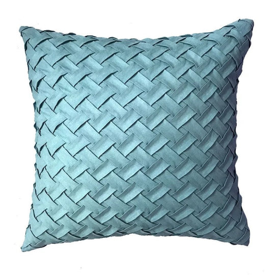 Aqua Weave Luxe Cushion