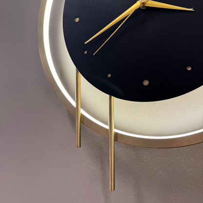 Ellis LED Wall Clock - Detail Shot