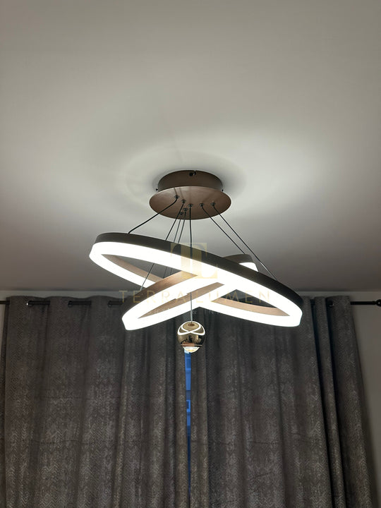 Cairo 2-Ring Hanging Light