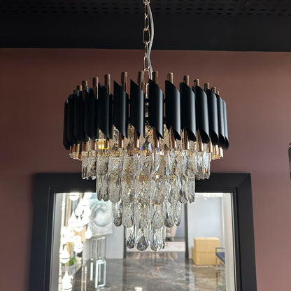 Juniper Small Round Hanging Chandelier