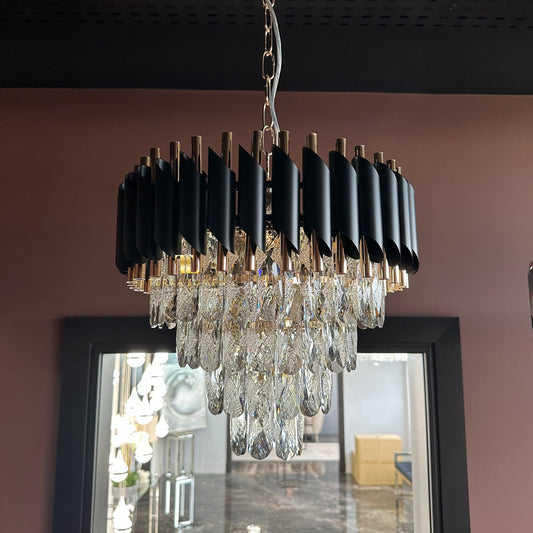 Juniper Small Round Hanging Chandelier