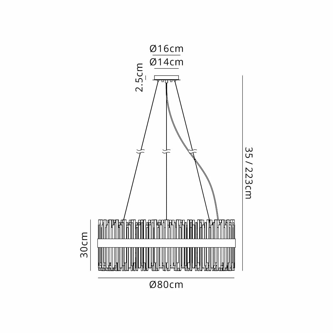 Lucian Round Chandelier