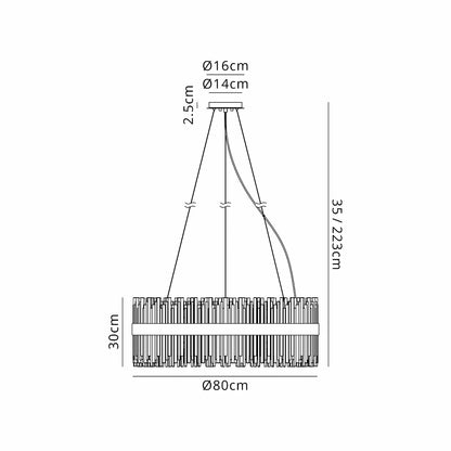 Lucian Round Chandelier