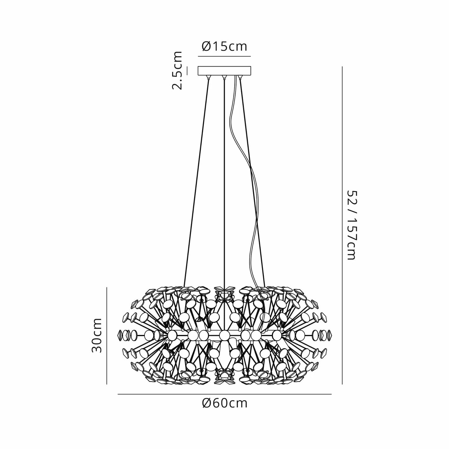 Khloe Pendant Chandelier