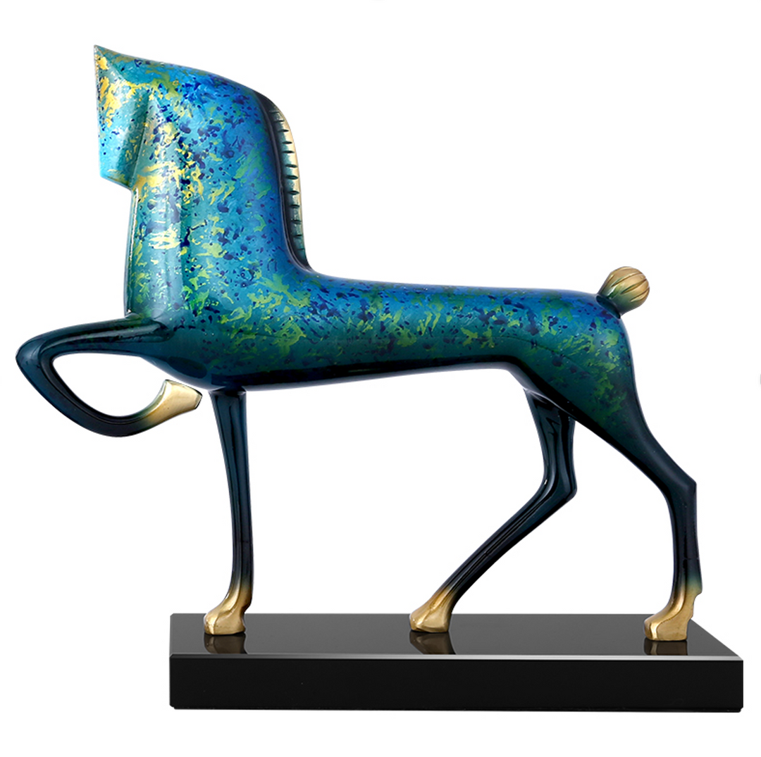 Copper Horse Ornament