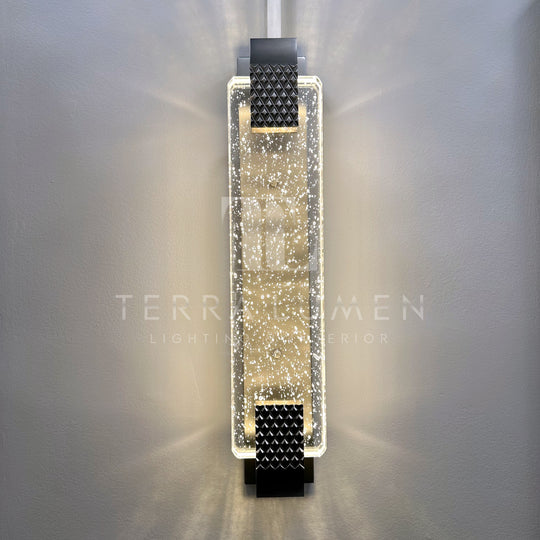 Luxia Large LED Indoor Crystal Wall Light