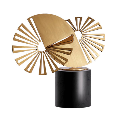 Gold Radiance Ornament - Detail Shot