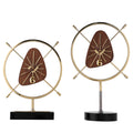 Howard Clock – Walnut & Crystal