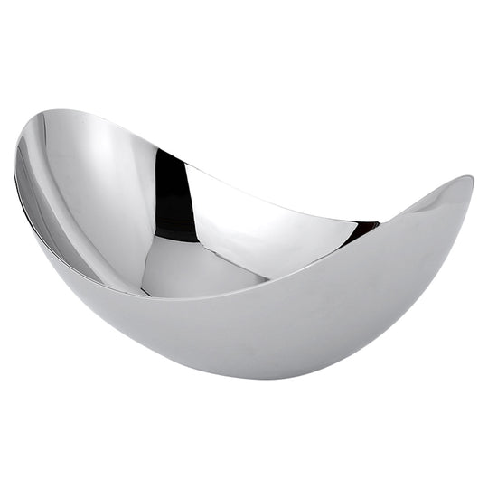 Oval Mirror Polished Serving Bowl