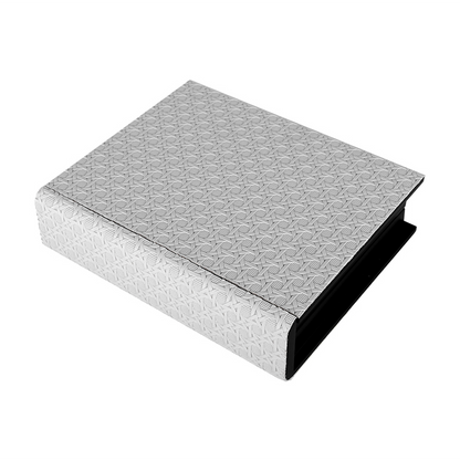 Eden Storage Box – Grey Leather - Detail Shot