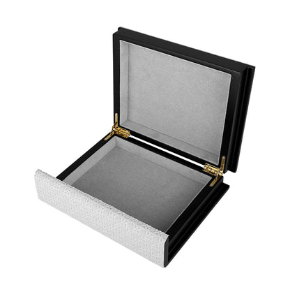 Eden Storage Box – Grey Leather - Size and Dimensions