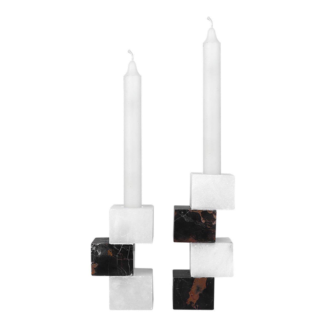 Marble Candle Holder – Monochrome - Home Accessories from TL Home