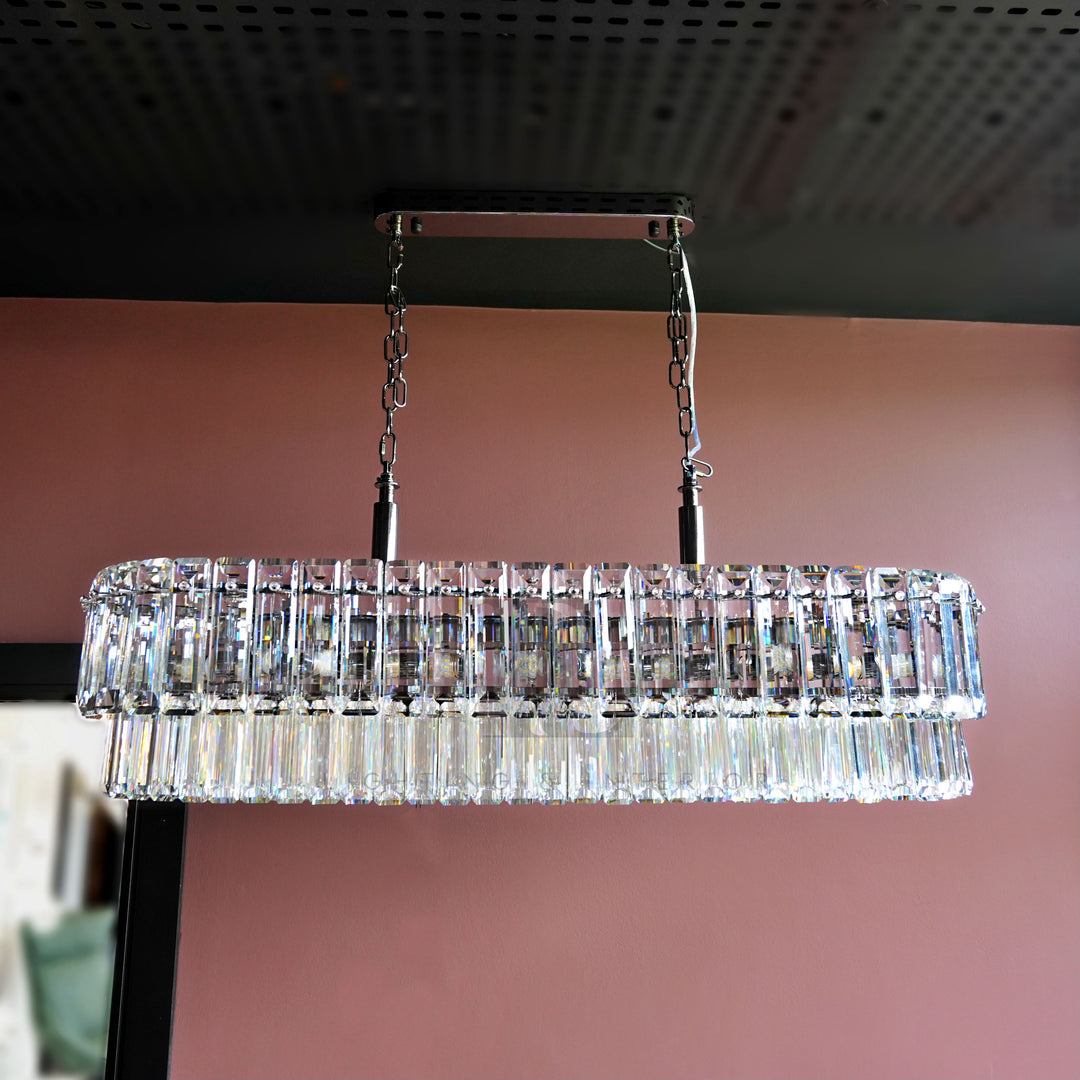 Monaco Clear Crystal Chandelier