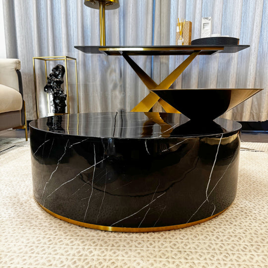 Orion Black & Gold Coffee Table