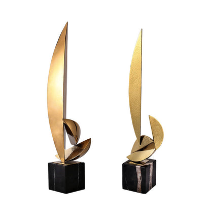 Orla Black and Gold Ornament - Home Accessories from TL Home