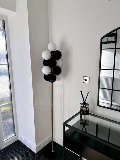 Rowan Table Lamp – Bubble Brass - View 13