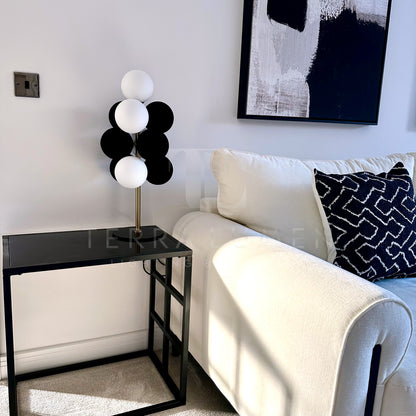 Rowan Table Lamp – Bubble Brass - View 4