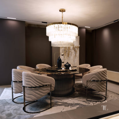 Valencia Chandelier – Gold - Chandelier from TL Home