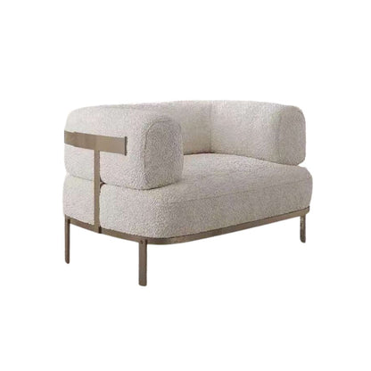 Solenne Sherpa Bouclé Armchair - Armchair from TL Home