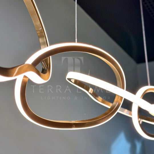 Stellen 5-Ring Chandelier