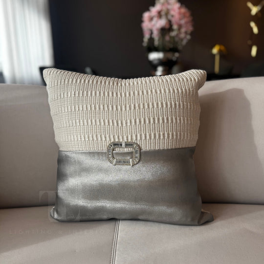 Sterling Satin Cushion