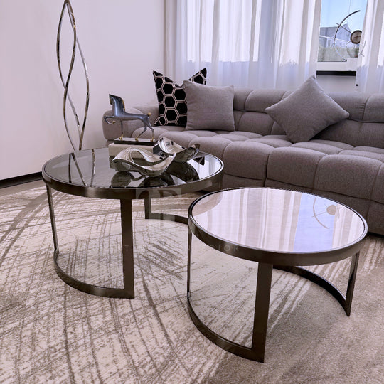 Vega Nested Coffee Table Duo