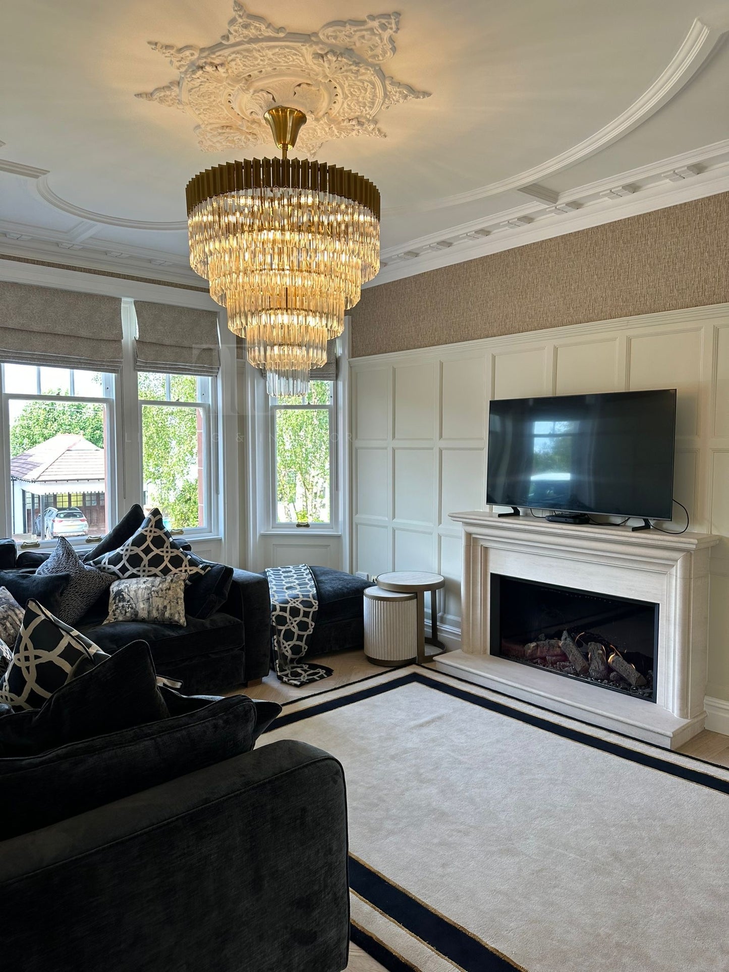Veladoré Large 5 Tier Chandelier