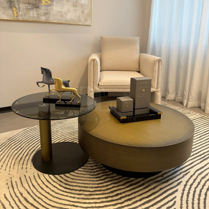 Vespera Bronze Black Coffee Table Set - Coffee Table from TL Home