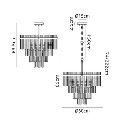 Vespera Chandelier - View 5