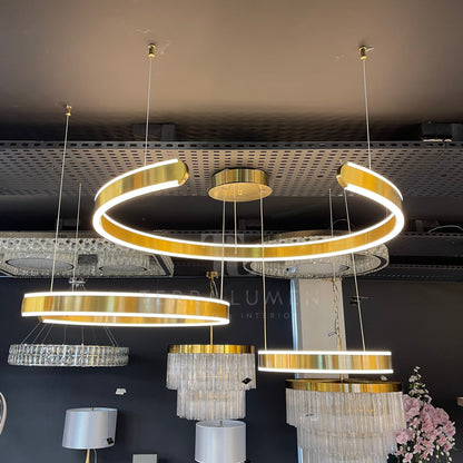 Vesta Chandelier – Large Ring - View 4