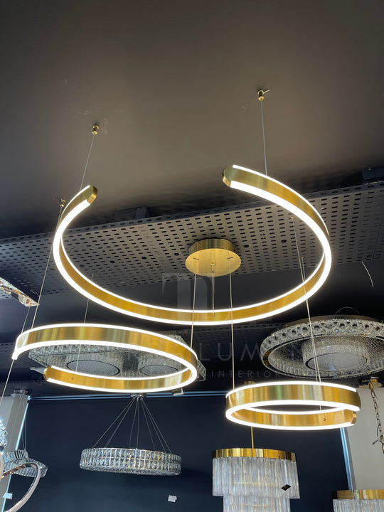 Vesta 3-Ring Hanging Light