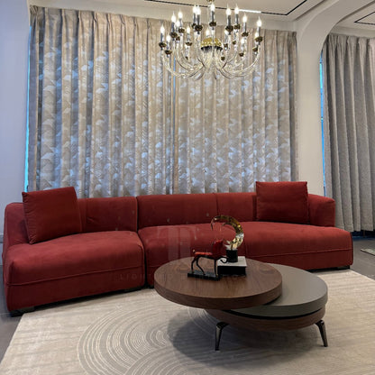 Walnut Round Coffee Table - Coffee Table from TL Home