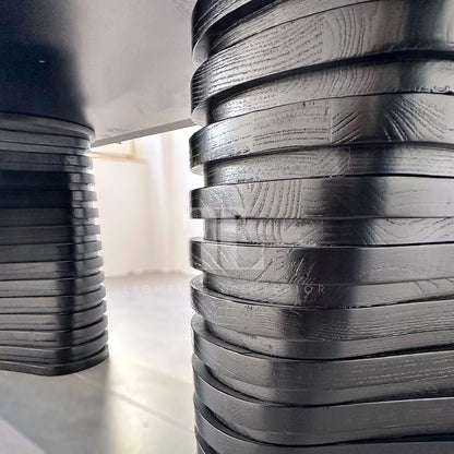 Eclipse Dining Table – Noir Wood - View 5