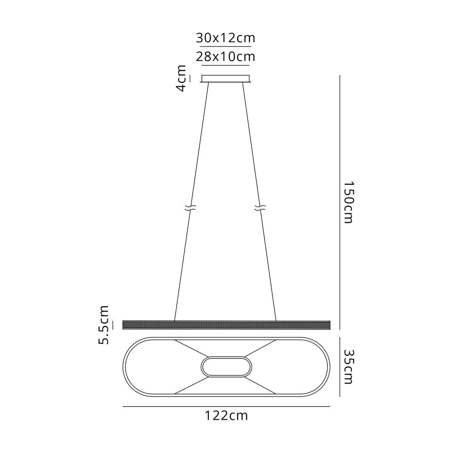 Lana Tuneable LED Pendant
