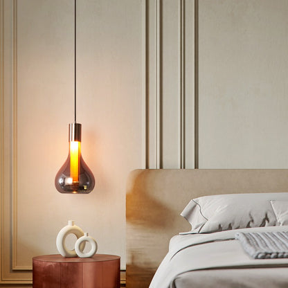 Arlo Pendant – Smoked Glass - Alternate View