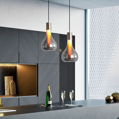 Arlo Pendant – Smoked Glass - View 4