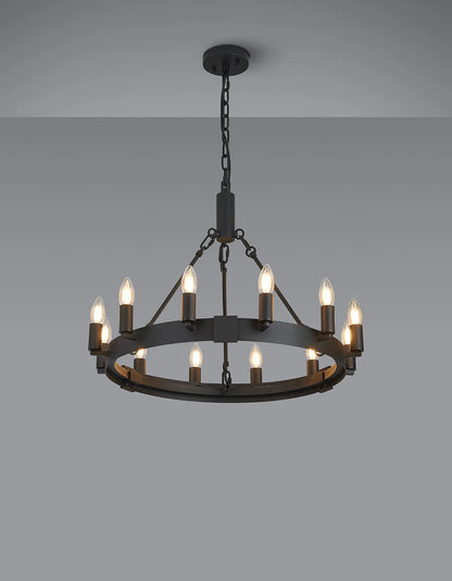 Solenne Multi-Light Semi Flush Pendant